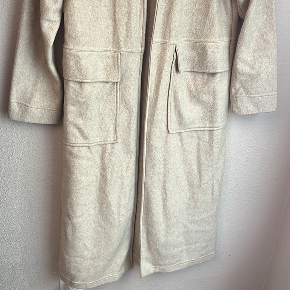 J. Jill long coat Beige size S - Picture 3 of 9